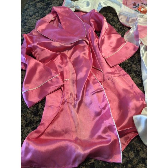 Vintage Child’s Asian Silk  Embroidered Pajama Set - Picture 4 of 12